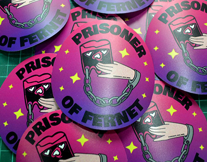 Stickers prisoner of fernet