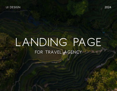 Project thumbnail - Landing page fot travel agency