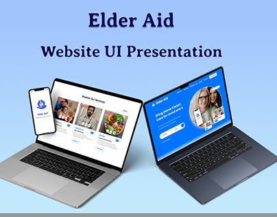 Website Presentation - Elder Aid (Home care app)