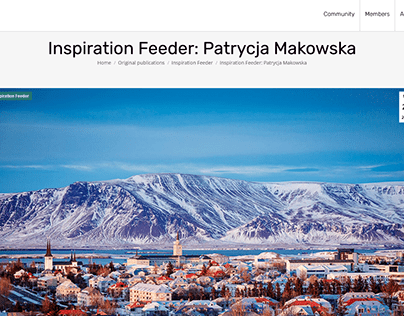 Inspiration Feeder-interviews with Pati Makowska
