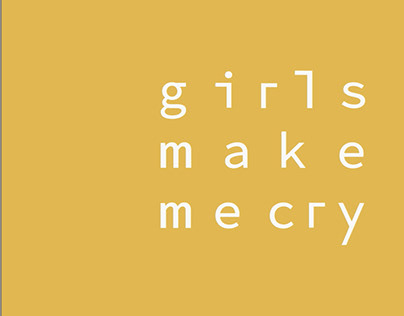 girls make me cry. logo