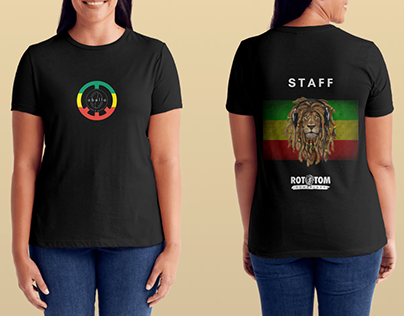 Rototom Staff T-Shirt Design