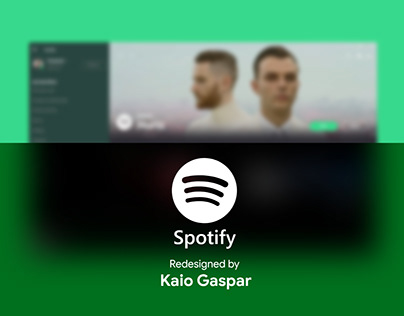Redesign Spotify - Fluent Design