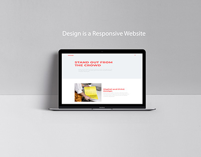 Portfolio or Agency responsive website.