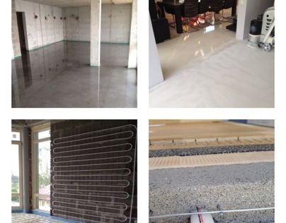 Concrete 'Estrich' flooring - LIMENI.LV