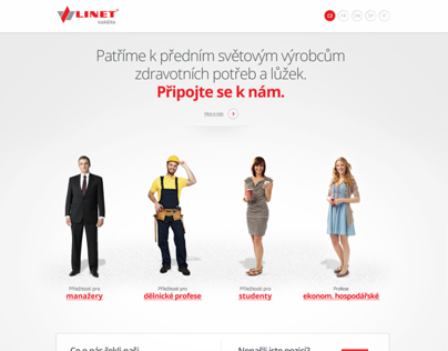 HR site for linet.cz