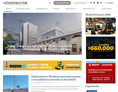 Website El Constructor