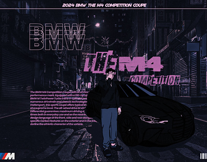 BMW M4 Poster