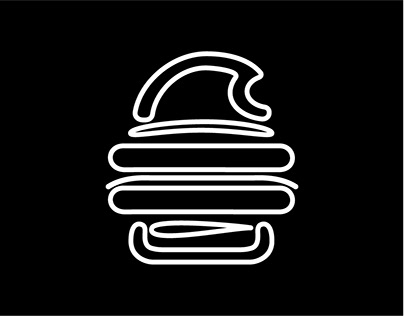 Burger Symbol Design