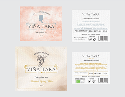 Etiqueta de Vino - Viña Tara