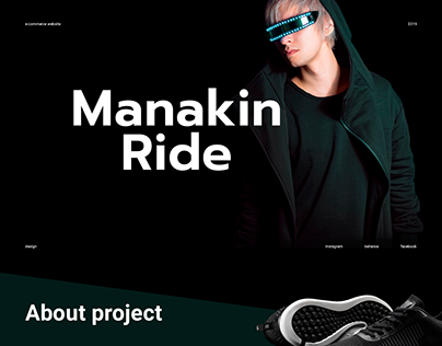 E-commerce project | Manakin Ride
