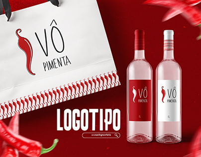Vô Pimenta | Logotipo