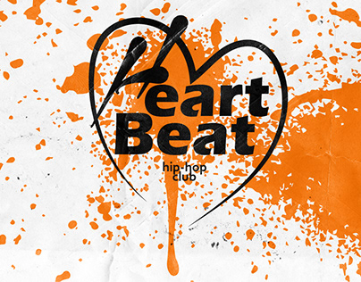 Heart Beat | identity for a dance club hip-hop