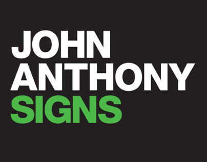 John Anthony Signs