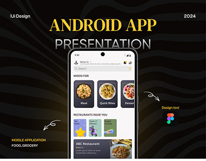 Project thumbnail - Android App Presentation (Food Delivery App)