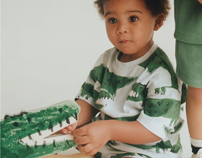 Zara baby boy Crocodiles set