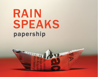 Rain Speaks - Papership Music + Album Design
