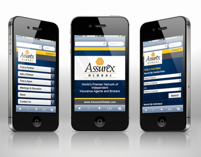 Assurex Global - Mobile-Enabled Web Portal