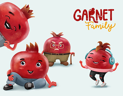 CHARACTER DESIGN - Garnet Family