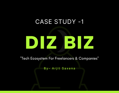Freelance Platform Case Study : DIZ BIZ