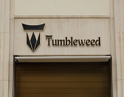 Tumbleweed | Finest suiting fabric | T+W logo concept