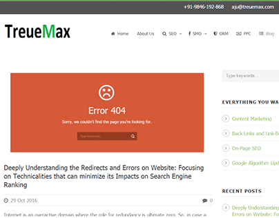 Deeply Understanding the Redirects & Errors on Website