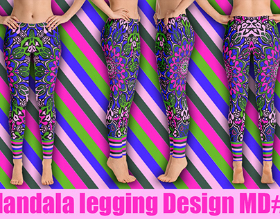 Mandala legging Design MD#1