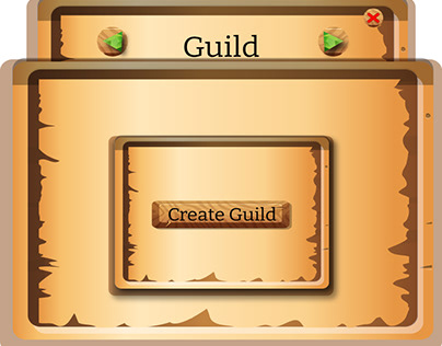 Game UI Guild box