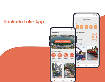 Project thumbnail - Kankaria Lake Ticket booking application