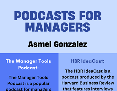 Podcasts for Managers