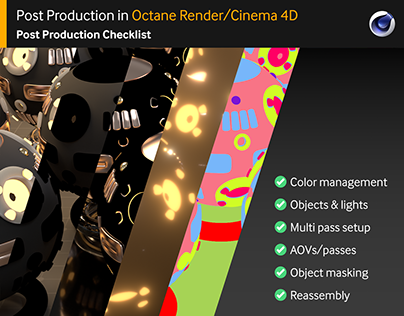 Post Production in Octane/C4D: Checklist
