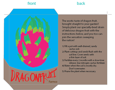 Dragonfruit Seed Pack