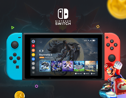 Nintendo Switch UI Redesign