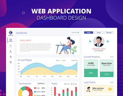 Web Application Dashboard | UX Design