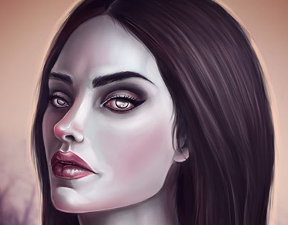 portrait of a vampire