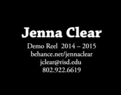 Demo Reel 2014-2015