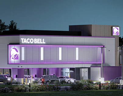 Taco Bell Building 3D Model