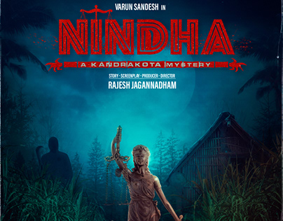 NINDHA MOVIE OFFICIAL TITLE LOOK