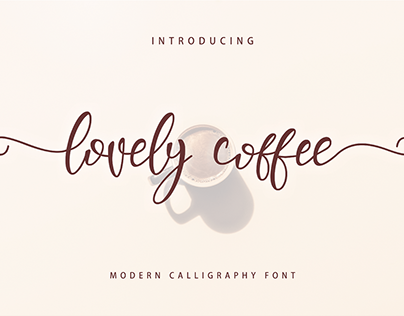 Free Lovely Coffee Font