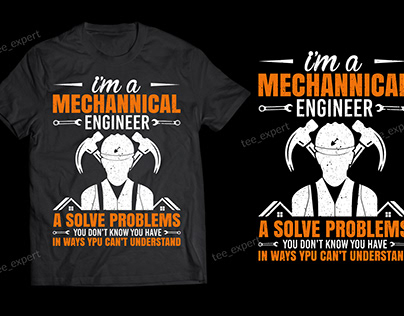 Engineer t shirt design