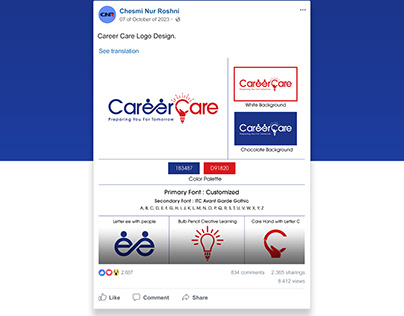 Career Care Logo Design