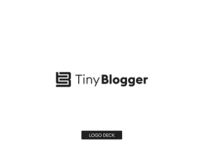 Tiny Blogger Logo Design