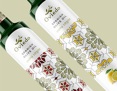 OVIEDO Olive Oil Label Design