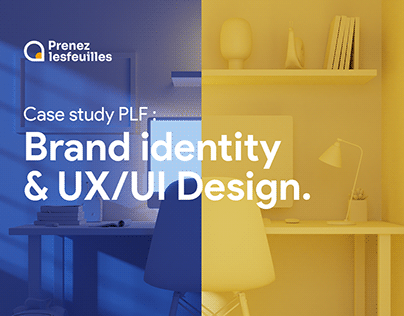 Case study PLF - Brand identity & App design