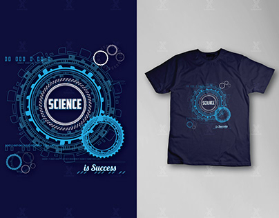 Custom Science T-shirt Design
