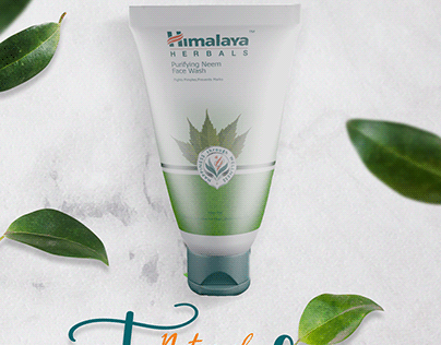 himalay face wash 3d modelling