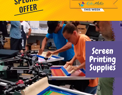 Explore Our Local Screen Printing Supplies