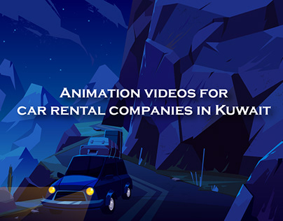 Animation videos for car rental companies in Kuwait