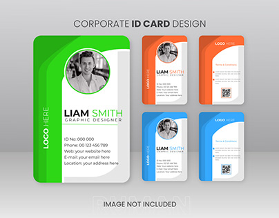 Corporate Id Card Design.
