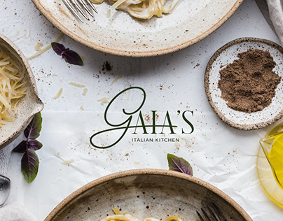 Gaia's Italian Kitchen | Branding